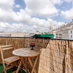 Apartment Grand Lumineux Hyper Centre Vue Chateau Caen